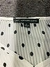 Adrianna Papell 100% Polyester Polka Dots Ivory Short Sleeve Blouse Size XL - photo 7