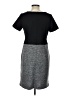 Sandra Darren Color Block Gray Casual Dress Size 10 - photo 2