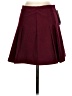 Cider 100% Polyester Solid Burgundy Formal Skirt Size S - photo 1