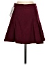 Cider 100% Polyester Solid Burgundy Formal Skirt Size S - photo 2