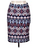 Assorted Brands Print Blue Casual Skirt Size 1X - photo 1