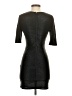 Alice + Olivia 100% Polyester Metallic Black Cocktail Dress Size 2 - photo 2
