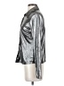 Nasty Gal Inc. Metallic Silver Long Sleeve Blouse Size 2 - photo 5
