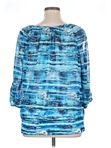 AB Studio 3/4 Sleeve Blouse (view 2)