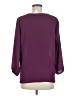 Adrienne Vittadini 100% Polyester Purple 3/4 Sleeve Blouse Size M - photo 2