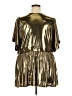 Torrid Gold Short Sleeve Top Size 4X Plus (4) - photo 2