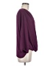 Adrienne Vittadini 100% Polyester Purple 3/4 Sleeve Blouse Size M - photo 4