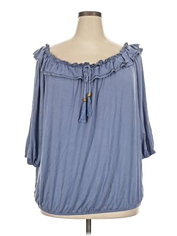 IMAN 3/4 Sleeve Blouse (view 1)