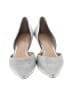 Jewel Badgley MIschka Metallic Silver Heels Size 8 1/2 - photo 2