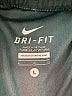 Nike 100% Polyester Color Block Green Athletic Shorts Size L - photo 3