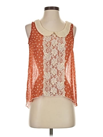 About A Girl Sleeveless Blouse (view 1)