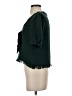 Zara TRF 100% Polyester Green 3/4 Sleeve Blouse Size XS - photo 5