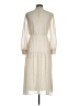 Maison Tara 100% Polyester Ivory Casual Dress Size 6 - photo 2