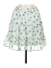 Vero Moda 100% Polyester Stars Green Casual Skirt Size M - photo 1