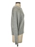 ATM Metallic Silver Pullover Sweater Size S - photo 4