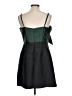 Hutch 100% Polyester Color Block Green Cocktail Dress Size 12 - photo 2