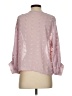 Solitaire 100% Polyester Pink 3/4 Sleeve Blouse Size S - photo 2
