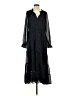 Mud Pie 100% Polyester Animal Print Blue Black Casual Dress Size S - photo 1