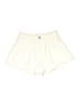 Vanilla Star 100% Cotton Solid Ivory Shorts Size 28 waist - photo 1