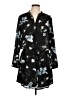 dalia 100% Polyester Black Casual Dress Size 12 - photo 1