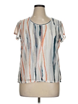 Simply Vera Vera Wang Short Sleeve Blouse