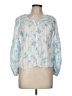 Unbranded Blue 3/4 Sleeve Blouse Size M (estimated) - photo 1