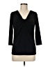 Jones Studio Black 3/4 Sleeve Top Size M - photo 1