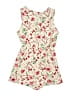 Assorted Brands Floral Ivory White Romper Size 12 - photo 2