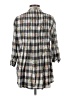 True Grit 100% Cotton Gray Long Sleeve Blouse Size S - photo 2