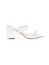 Unbranded White Sandals Size 6 - photo 1