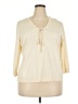 Judith Hart Ivory Pullover Sweater Size 3X - photo 1