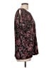 MICHAEL Michael Kors Burgundy Short Sleeve Blouse Size L - photo 4