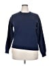 Unbranded Solid Blue Pullover Sweater Size XXL (estimated) - photo 1