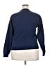 Unbranded Solid Blue Pullover Sweater Size XXL (estimated) - photo 2