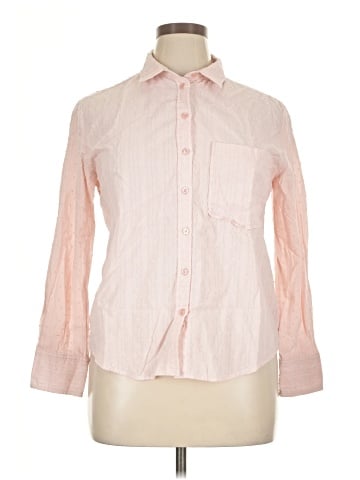 Joy Joy Long Sleeve Button-Down Shirt (view 1)