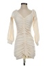 Fashion Nova 100% Polyester Ivory Cocktail Dress Size XS - photo 1