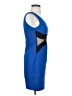 Deb Color Block Blue Cocktail Dress Size S - photo 4