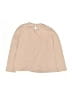 Zara Tan Long Sleeve Blouse Size 6 - photo 2