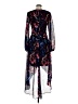 Guess Floral Blue Cocktail Dress Size 6 - photo 2