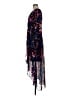 Guess Floral Blue Cocktail Dress Size 6 - photo 5