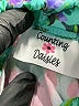 Counting Daisies 100% Polyester Floral Green Dress Size 2T - photo 3