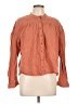 Pilcro 100% Baumwolle Orange Long Sleeve Blouse Size L - photo 1