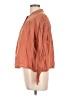 Pilcro 100% Baumwolle Orange Long Sleeve Blouse Size L - photo 5