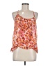 Freebird 100% Polyester Orange Sleeveless Blouse Size M (estimated) - photo 1