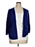 Worthington 100% Acrylic Blue Cardigan Size 1X - photo 1
