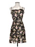 Fun2Fun 100% Rayon Floral Black Cocktail Dress Size S - photo 1