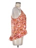 Freebird 100% Polyester Orange Sleeveless Blouse Size M (estimated) - photo 4