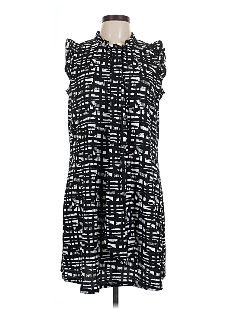 Pre-owned Signature By Robbie Bee Casual Dress In Black