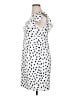 DKNY Polka Dots White Casual Dress Size 16 - photo 5