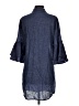 Splendid Blue 3/4 Sleeve Button-Down Shirt Size S - photo 2